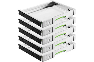 Festool 500767 SYS-AZ Drawer for Do-It-Yourself SysPorts, 5-Pack