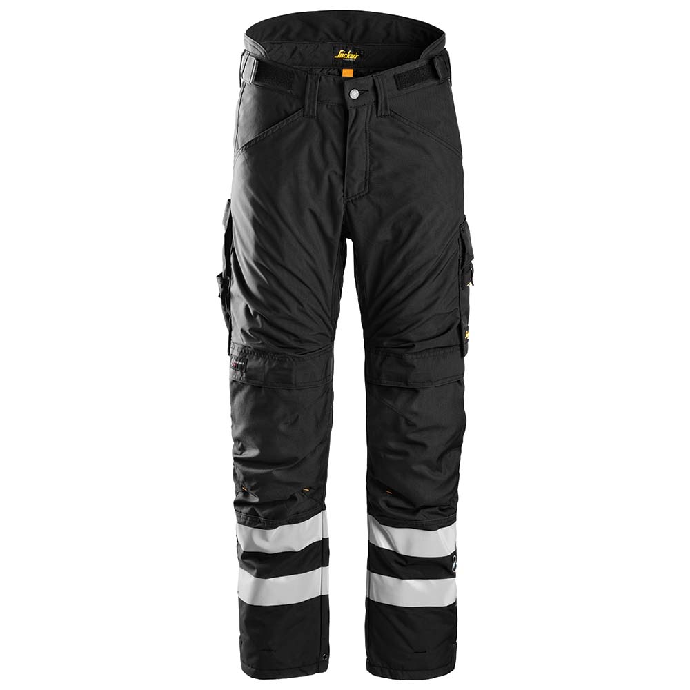 Black Flexible Insulated quilted shell trousers | Snow Peak | MATCHES UK